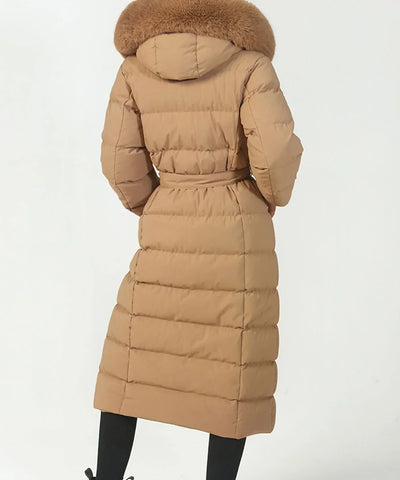 Alina - Chaqueta larga de invierno con capucha