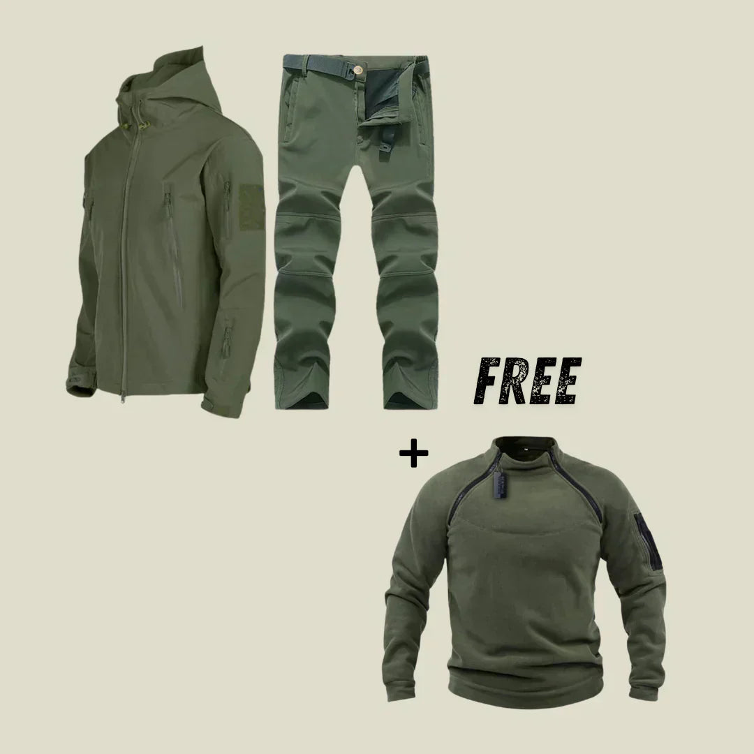 Jonas - Traje militar impermeable + Chaqueta gratis